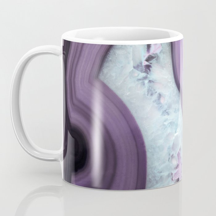 Purple Agate Slice Coffee Mug Gallery Image 3