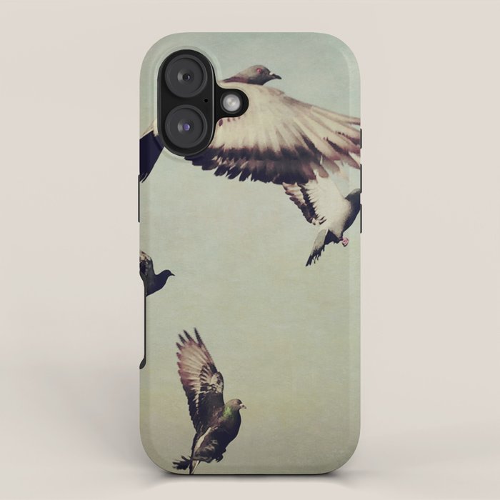 Birds in Flight - beautiful nature photograph iPhone Case Gallery Image 1