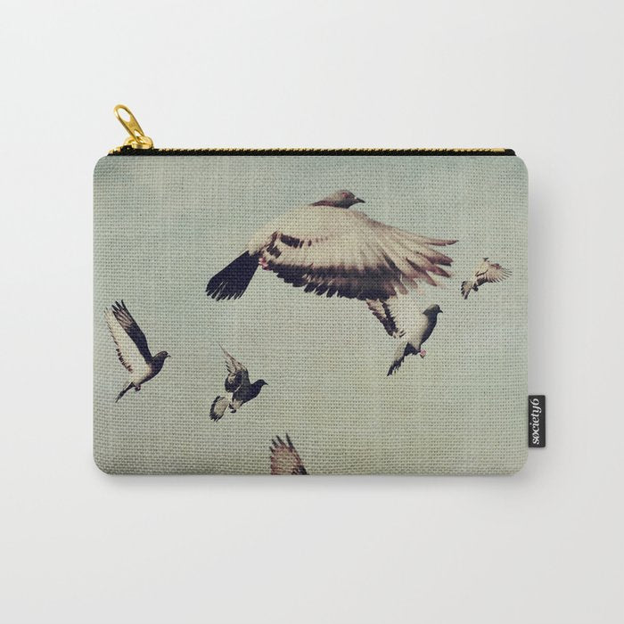 Birds in Flight - beautiful nature photograph Carry All Pouch Gallery Image 1