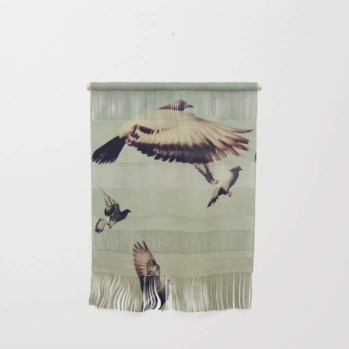 Birds in Flight - beautiful nature photograph Wall Hanging Gallery Image 1
