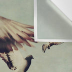 Birds in Flight - beautiful nature photograph Wall Tapestry Gallery Image 3