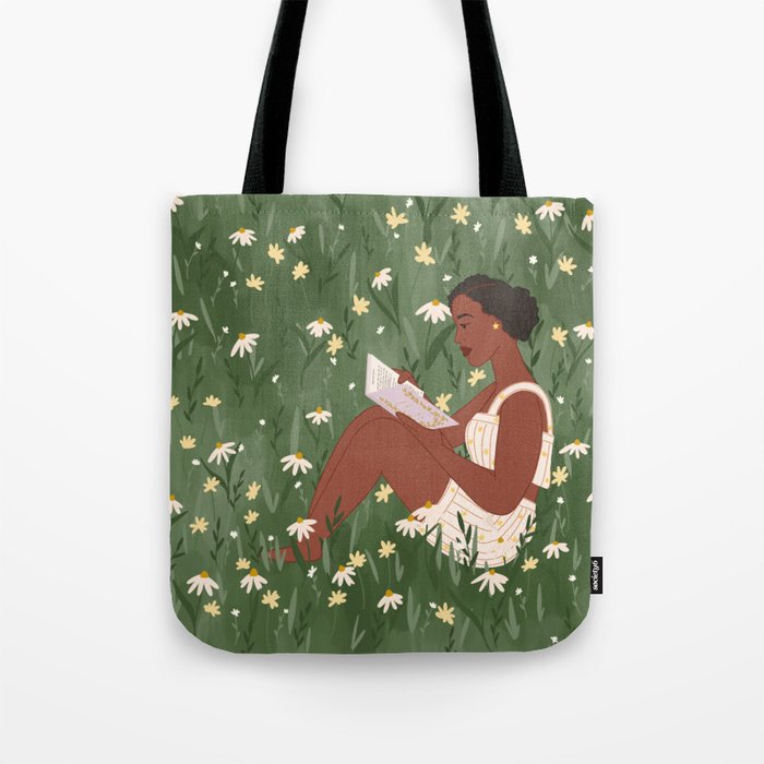 Summertime Reading  Tote Bag Gallery Image 1