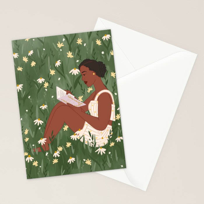Summertime Reading  Stationery Card Gallery Image 2