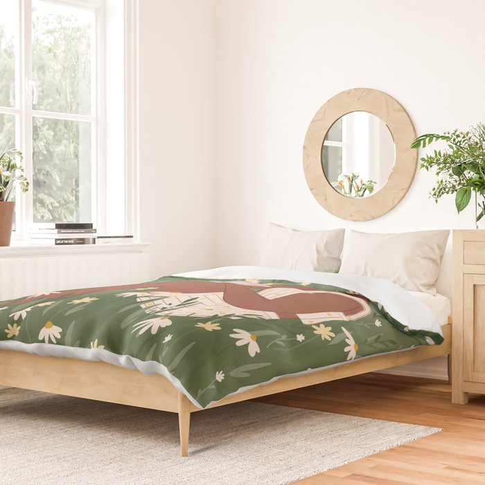 Summertime Reading  Duvet Cover Gallery Image 2