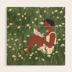 Summertime Reading  Wood Wall Art Gallery Image 1