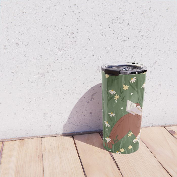 Summertime Reading  Travel Mug Gallery Image 4