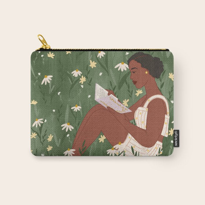 Summertime Reading  Carry All Pouch Gallery Image 1