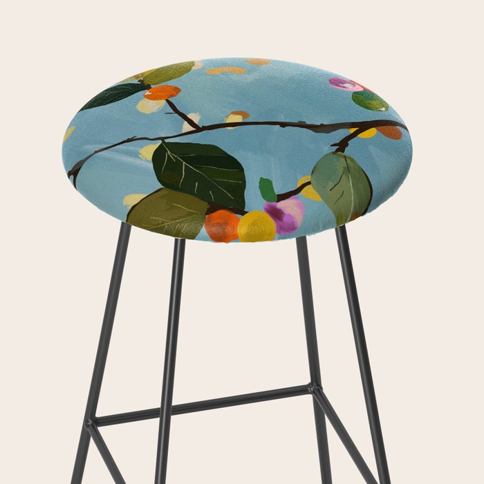 Cherry Fruit Branch I Stool Gallery Image 2