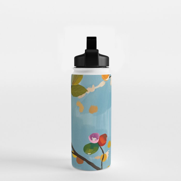 Cherry Fruit Branch I Water Bottle Gallery Image 2