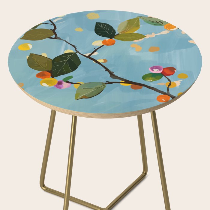 Cherry Fruit Branch I Side Table Gallery Image 2