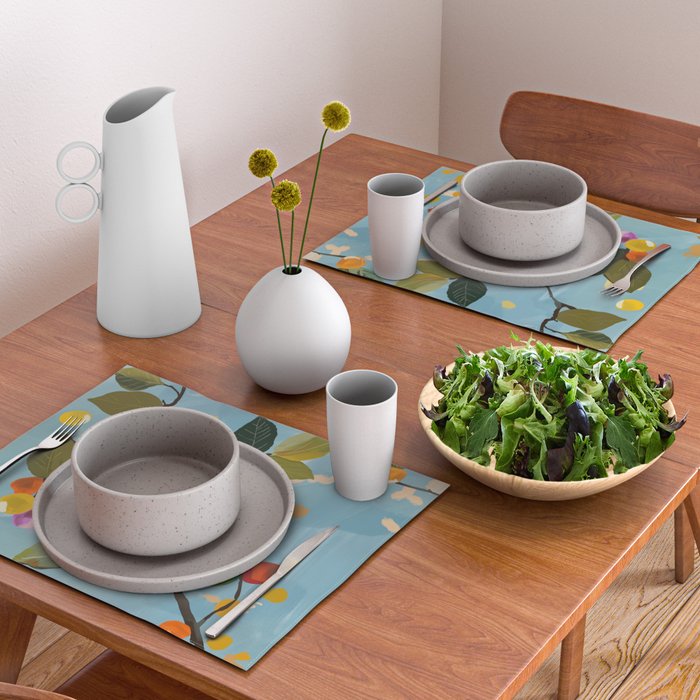 Cherry Fruit Branch I Placemat Gallery Image 2