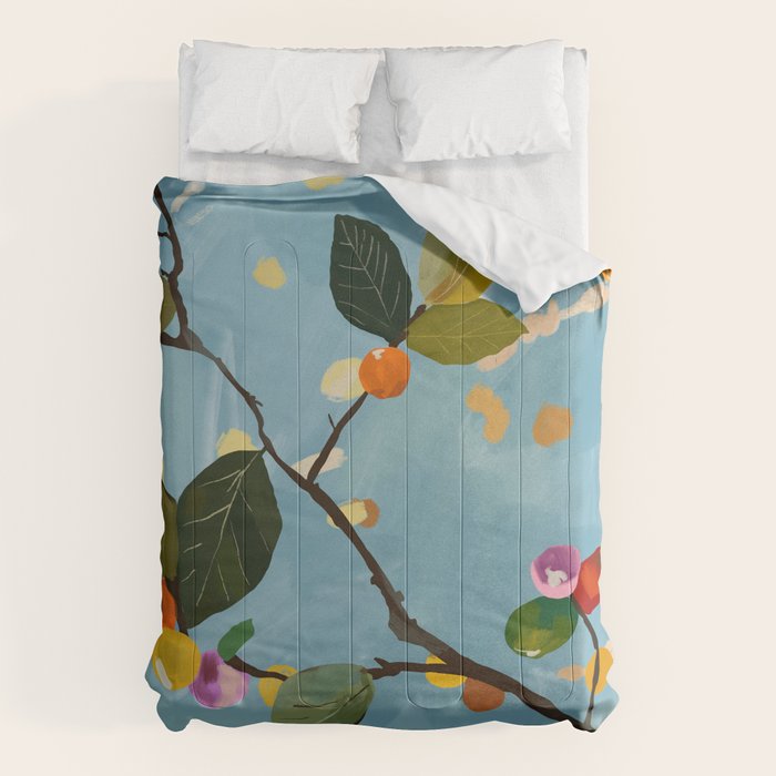 Cherry Fruit Branch I Comforter Gallery Image 6