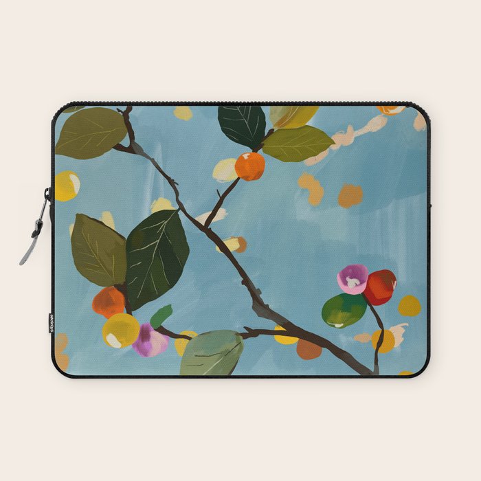 Cherry Fruit Branch I Laptop Sleeve Gallery Image 1