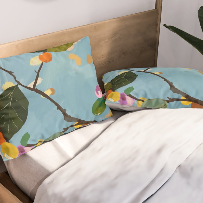 Cherry Fruit Branch I Pillow Sham Gallery Image 2