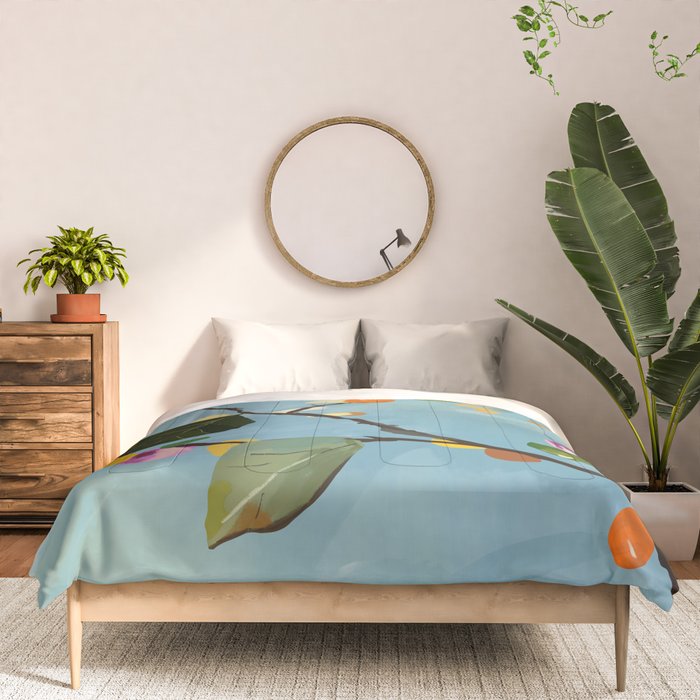 Cherry Fruit Branch I Comforter Gallery Image 3