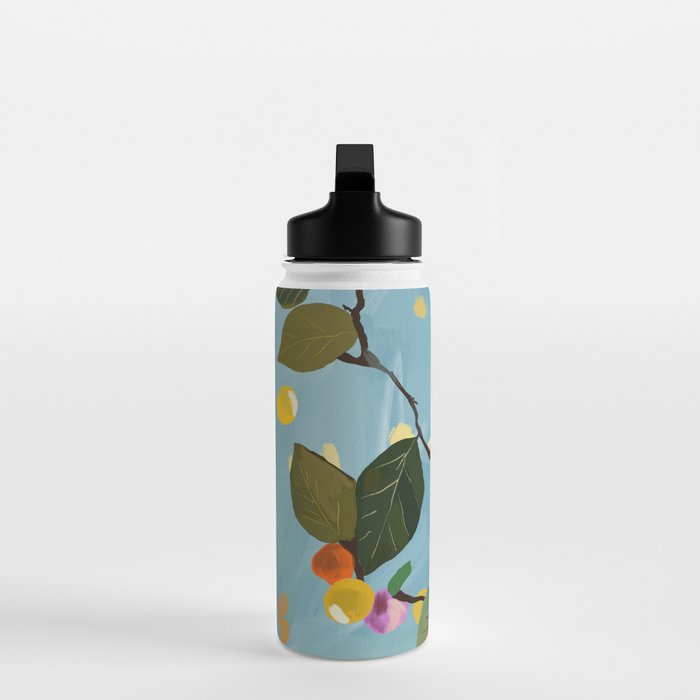 Cherry Fruit Branch I Water Bottle Gallery Image 3