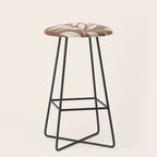 Mocha Branching Simplicity Stool Gallery Image 1