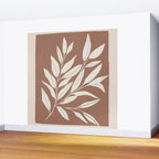 Mocha Branching Simplicity Wall Mural Gallery Image 2