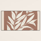 Mocha Branching Simplicity Desk Mat Gallery Image 3