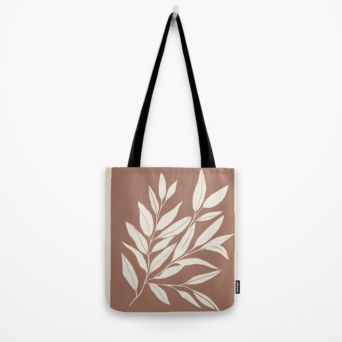 Mocha Branching Simplicity Tote Bag Gallery Image 2