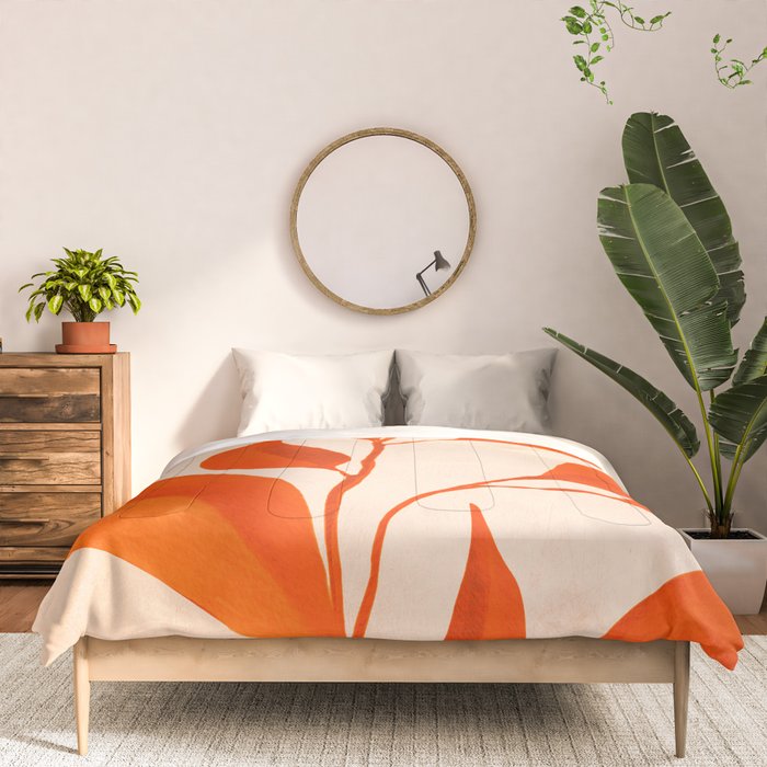 minimal plant 57 Comforter Gallery Image 3