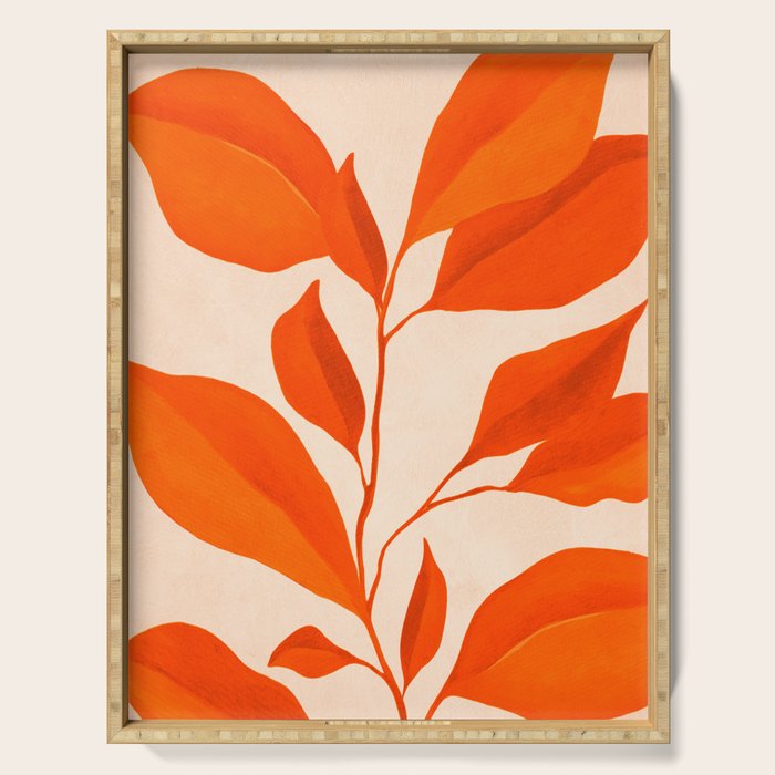 minimal plant 57 Serving Tray Gallery Image 1