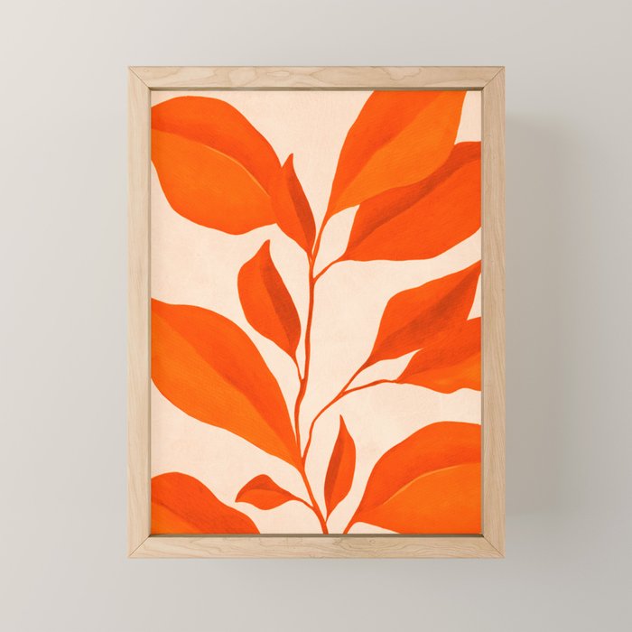 minimal plant 57 Mini Art Print Gallery Image 1