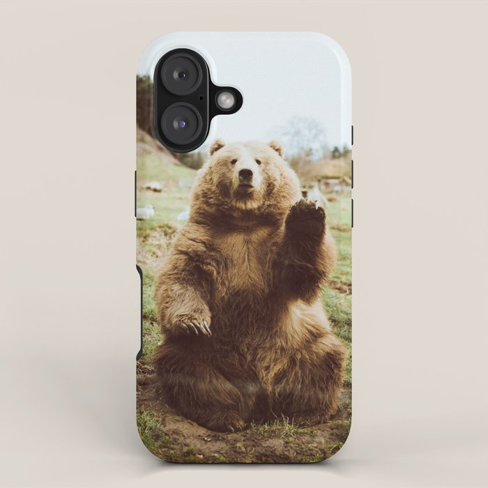 Hi Bear iPhone Case Gallery Image 1