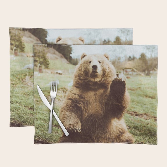 Hi Bear Placemat Gallery Image 1