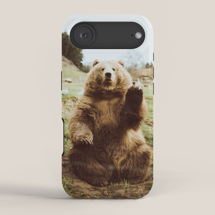 Hi Bear iPhone Case Gallery Image 2