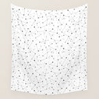 Constellations (White) Wall Tapestry Gallery Image 4