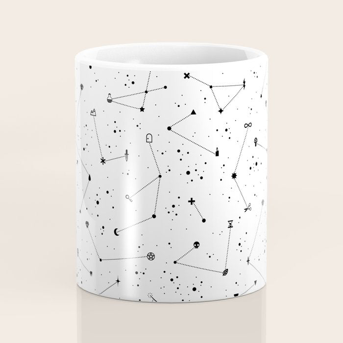 Constellations (White) Coffee Mug Gallery Image 4