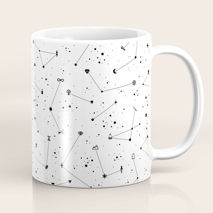 Constellations (White) Coffee Mug Gallery Image 1