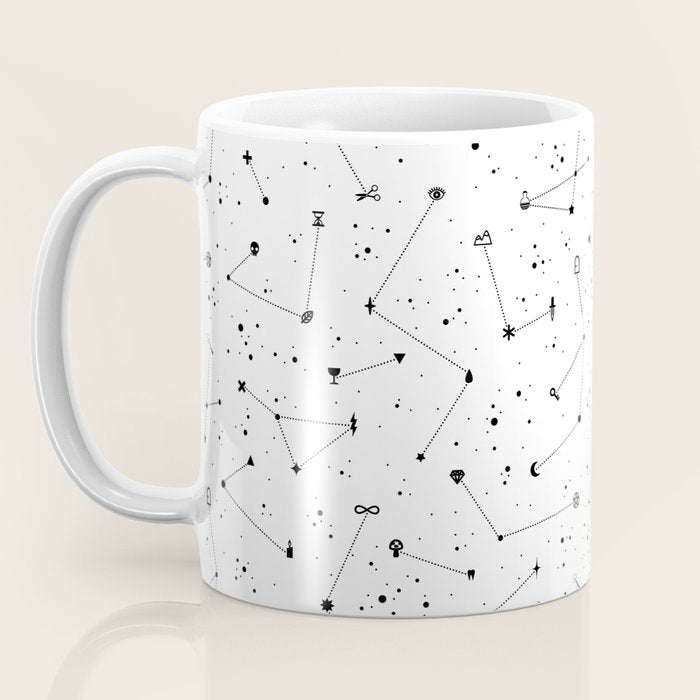 Constellations (White) Coffee Mug Gallery Image 3