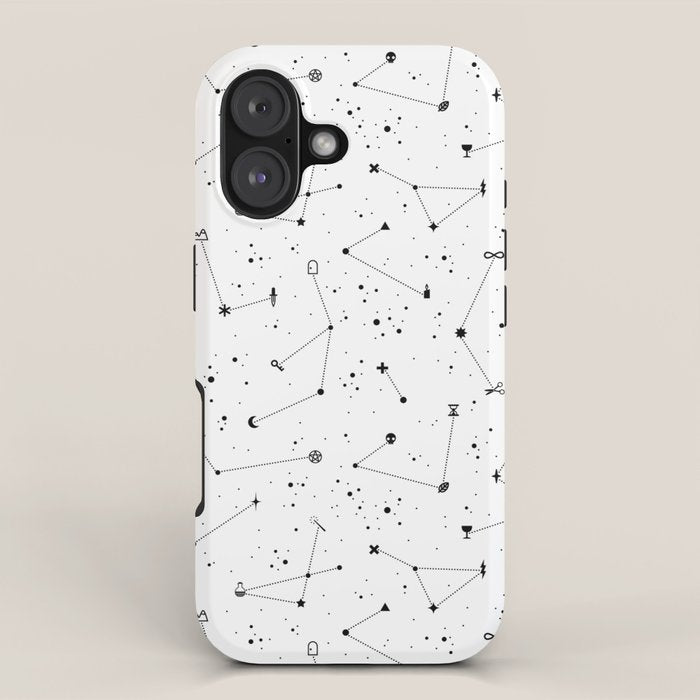Constellations (White) iPhone Case Gallery Image 1
