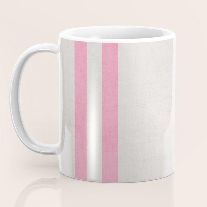 french linen - pink Coffee Mug Gallery Image 3