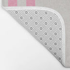french linen - pink Bath Mat Gallery Image 2
