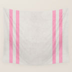 french linen - pink Wall Tapestry Gallery Image 4