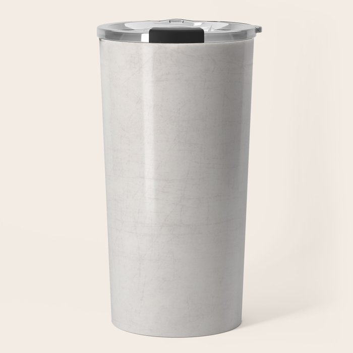 french linen - pink Travel Mug Gallery Image 1