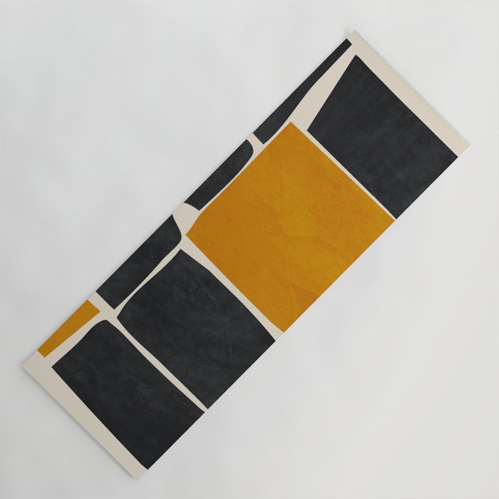 Modern Abstract Minimal Shapes 216 Yoga Mat Gallery Image 1
