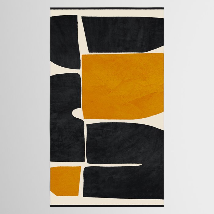 Modern Abstract Minimal Shapes 216 Tablecloth Gallery Image 2