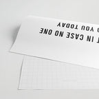 Just In Case No One Told You Today Hello Good Morning You're Amazing I Belive In You Nice Butt Minimal Wrapping Paper Gallery Image 2