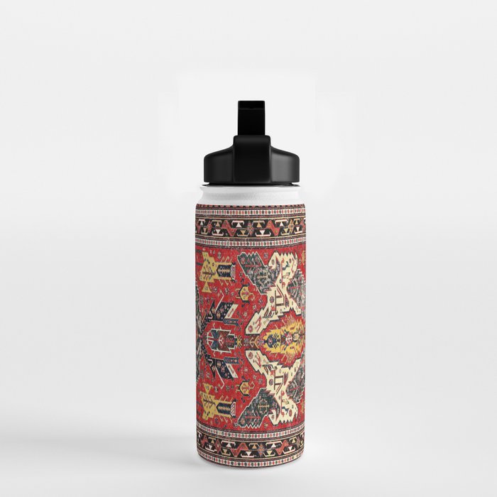 Dragon Sumakh Antique East Caucasus Kuba Rug Print Water Bottle Gallery Image 2