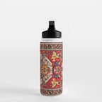 Dragon Sumakh Antique East Caucasus Kuba Rug Print Water Bottle Gallery Image 3