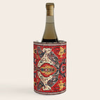 Dragon Sumakh Antique East Caucasus Kuba Rug Print Wine Chiller Gallery Image 1