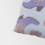 Purple Cowgirl Boot Pillow Sham Gallery Image 4