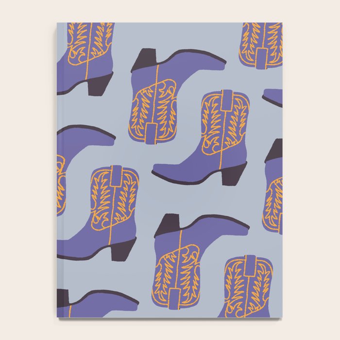 Purple Cowgirl Boot Notebook Gallery Image 4