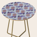 Purple Cowgirl Boot Side Table Gallery Image 2