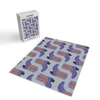 Purple Cowgirl Boot Jigsaw Puzzle Gallery Image 2