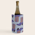Purple Cowgirl Boot Wine Chiller Gallery Image 3